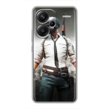 Чохол з картинкою "Герой Pubg" на Xiaomi Redmi Note 13 Pro Plus – Пабг