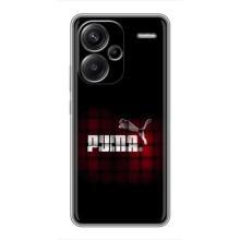 Чехол с Брендами одежды на Редми Нот 13 Про Плюс – PUMA стиль