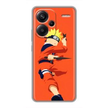 Чехлы с принтом Наруто на Xiaomi Redmi Note 13 Pro Plus (Силуэт Наруто)