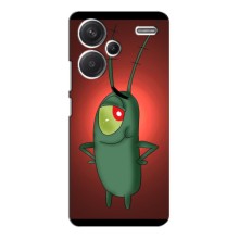 Чехол с картинкой "Одноглазый Планктон" на Xiaomi Redmi Note 13 Pro Plus (Стильный Планктон)