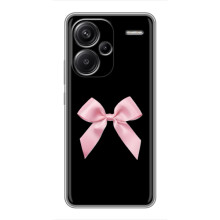 Чехол банты для Xiaomi Redmi Note 13 Pro Plus – Бант на черном