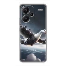 Чехол с мемом Тралалело тралала на Xiaomi Redmi Note 13 Pro Plus (Бомбардини гусини)