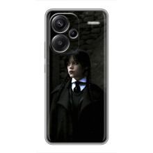 Чехол с дизайном Венздей 2 на Xiaomi Redmi Note 13 Pro Plus – Уэнсдей в костюме