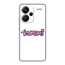 Чехол с персонажем Куроми на Xiaomi Redmi Note 13 Pro Plus – Лого Куроми