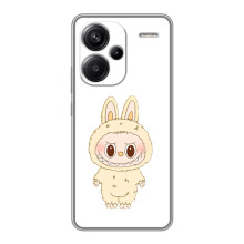 Чохол з принтом Лабубу для Xiaomi Redmi Note 13 Pro Plus – Бежевий Лабубу