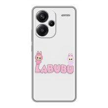 Чохол з принтом Лабубу для Xiaomi Redmi Note 13 Pro Plus – Логотип Лабубу