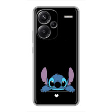 Чехол с принтом Стич на Xiaomi Redmi Note 13 Pro Plus (Стич на черном)