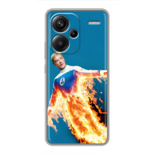 Чехол с принтом Фантастическая четверка для Xiaomi Redmi Note 13 Pro Plus – Человек-Факел