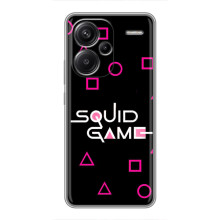 Чехол Гра в кальмара для Xiaomi Redmi Note 13 Pro Plus – Логотип игры кальмара