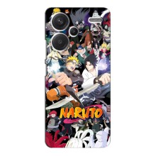Купить Чехлы на телефон с принтом Anime для Редми Нот 13 Про Плюс (Наруто постер)
