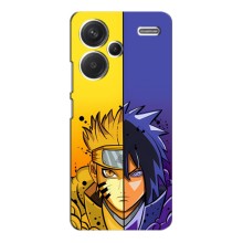 Купить Чехлы на телефон с принтом Anime для Редми Нот 13 Про Плюс (Naruto Vs Sasuke)