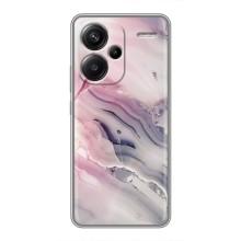 Мраморный чехол на Xiaomi Redmi Note 13 Pro Plus (VPrint) (Пурпурный Мрамор)