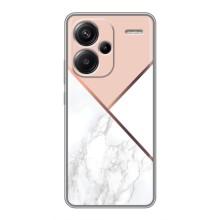Мраморный чехол на Xiaomi Redmi Note 13 Pro Plus (VPrint) (Тройной мрамор)