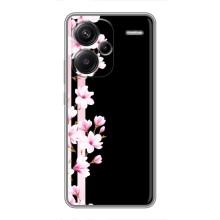 Чехлы с тематикой "ЦВЕТЫ" на Xiaomi Redmi Note 13 Pro Plus (Цветочки)