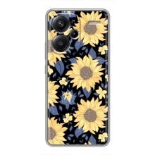 Чехлы с тематикой "ЦВЕТЫ" на Xiaomi Redmi Note 13 Pro Plus (красивые цветы)