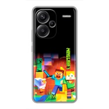 Чохли для Xiaomi Redmi Note 13 Pro Plus (Персонажі МайнКрафт) (Герой Майнкрафт)