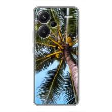 Силиконовый чехол с КАРТИНКАМИ лето для Xiaomi Redmi Note 13 Pro Plus (AlphaPrint) (Пальма)