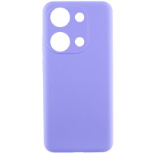 Чохол Silicone Cover Lakshmi Full Camera (AAA) для Xiaomi Redmi Note 13 Pro 4G / Poco M6 Pro 4G (Бузковий)