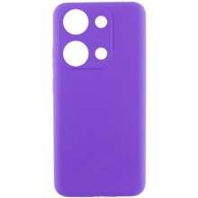 Чохол Silicone Cover Lakshmi Full Camera (AAA) для Xiaomi Redmi Note 13 Pro 4G / Poco M6 Pro 4G (Фіолетовий)