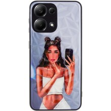 TPU+PC чохол Prisma Ladies для Xiaomi Redmi Note 13 Pro 4G / Poco M6 Pro 4G – Black in White