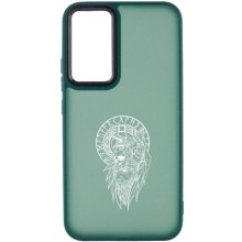 Накладка Oprint Скандинавия White для Xiaomi Redmi Note 13 Pro 4G / Poco M6 Pro 4G – Green