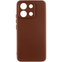 Чохол Silicone Cover Lakshmi Full Camera (AA) для Xiaomi Redmi Note 13 Pro 4G / Poco M6 Pro 4G – Коричневий