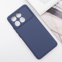 Чехол Silicone Cover Lakshmi Full Camera (A) для Xiaomi Redmi Note 13 Pro 4G / Poco M6 Pro 4G – Синий