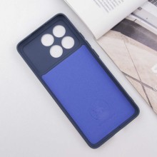 Чехол Silicone Cover Lakshmi Full Camera (A) для Xiaomi Redmi Note 13 Pro 4G / Poco M6 Pro 4G – Синий