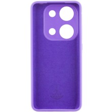 Чохол Silicone Cover Lakshmi Full Camera (AAA) для Xiaomi Redmi Note 13 Pro 4G / Poco M6 Pro 4G – Фіолетовий