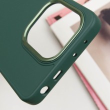 TPU чехол Bonbon Metal Style для Xiaomi Redmi Note 13 Pro 4G / Poco M6 Pro 4G – Зеленый