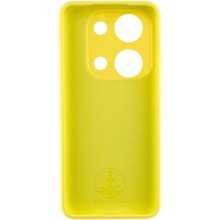 Чохол Silicone Cover Lakshmi Full Camera (AAA) для Xiaomi Redmi Note 13 Pro 4G / Poco M6 Pro 4G – Жовтий