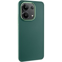 TPU чехол Bonbon Metal Style для Xiaomi Redmi Note 13 Pro 4G / Poco M6 Pro 4G – Зеленый