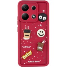 Чохол TPU Toys Case для Xiaomi Redmi Note 13 Pro 4G / Poco M6 Pro 4G – Червоний