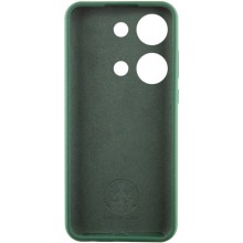 Чохол Silicone Cover Lakshmi Full Camera (AAA) with Logo для Xiaomi Redmi Note 13 Pro 4G – Зелений