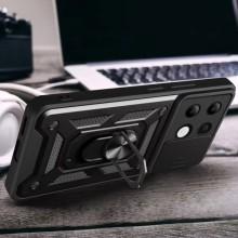 Ударопрочный чехол Camshield Serge Ring для Xiaomi Redmi Note 13 Pro 4G / 14s / Poco M6 Pro 4G – Черный