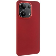 TPU чехол Bonbon Metal Style для Xiaomi Redmi Note 13 Pro 4G / Poco M6 Pro 4G – Красный