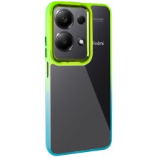 Чехол TPU+PC Fresh sip series для Xiaomi Redmi Note 13 Pro 4G / Poco M6 Pro 4G – Бирюзовый