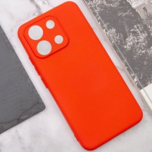Чехол TPU GETMAN Liquid Silk Full Camera для Xiaomi Redmi Note 13 Pro 4G – Красный