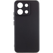 Чохол TPU GETMAN Liquid Silk Full Camera для Xiaomi Redmi Note 13 Pro 4G – Чорний