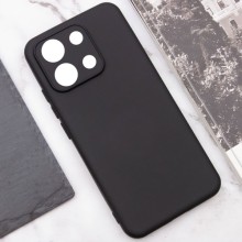 Чохол TPU GETMAN Liquid Silk Full Camera для Xiaomi Redmi Note 13 Pro 4G – Чорний