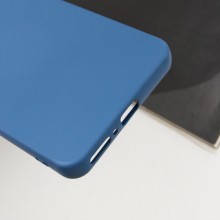 Чохол TPU GETMAN Liquid Silk Full Camera для Xiaomi Redmi Note 13 Pro 4G – Синій
