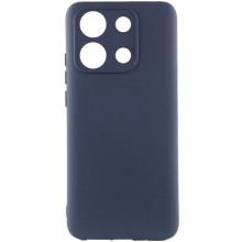 Чохол TPU GETMAN Liquid Silk Full Camera для Xiaomi Redmi Note 13 Pro 4G – Синій