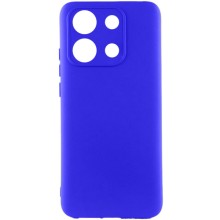 Чохол TPU GETMAN Liquid Silk Full Camera для Xiaomi Redmi Note 13 Pro 4G – Синій