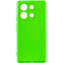 Чохол TPU GETMAN Liquid Silk Full Camera для Xiaomi Redmi Note 13 Pro 4G – Салатовий