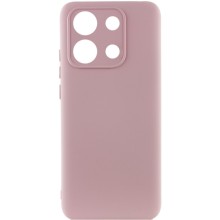 Чохол TPU GETMAN Liquid Silk Full Camera для Xiaomi Redmi Note 13 Pro 4G – Рожевий