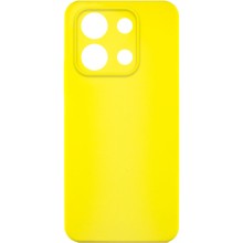 Чохол TPU GETMAN Liquid Silk Full Camera для Xiaomi Redmi Note 13 Pro 4G – Жовтий
