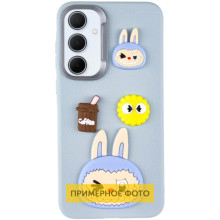 Чехол TPU Leather Toys для Xiaomi Redmi Note 13 Pro 4G / Poco M6 Pro 4G – Labubu