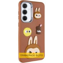 Чехол TPU Leather Toys для Xiaomi Redmi Note 13 Pro 4G / Poco M6 Pro 4G – Labubu