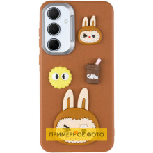 Чехол TPU Leather Toys для Xiaomi Redmi Note 13 Pro 4G / Poco M6 Pro 4G – Labubu