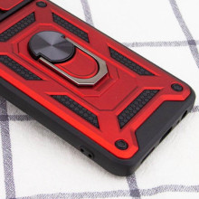 Чохол Ummi Camshield Serge Ring для Xiaomi Redmi Note 13 Pro 4G / 14s / Poco M6 Pro 4G – Червоний